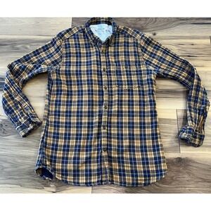 Barbour International Steve McQueen Plaid Flannel Shirt Mens Medium